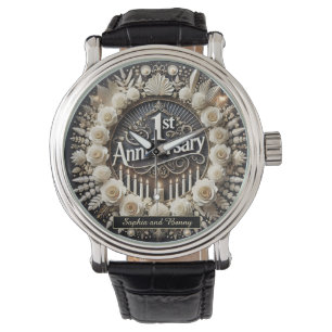 Circular Elegance for Anniversary Bliss Watch