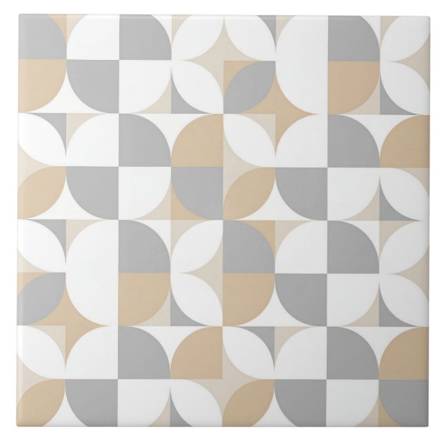 Circular Flow – Bauhaus Style Tile (Front)