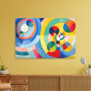 Circular Forms Robert Delaunay Canvas Print