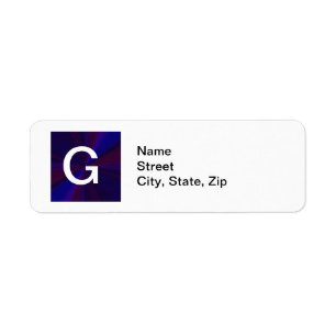 Circular Gradient Patchwork Blue to Purple