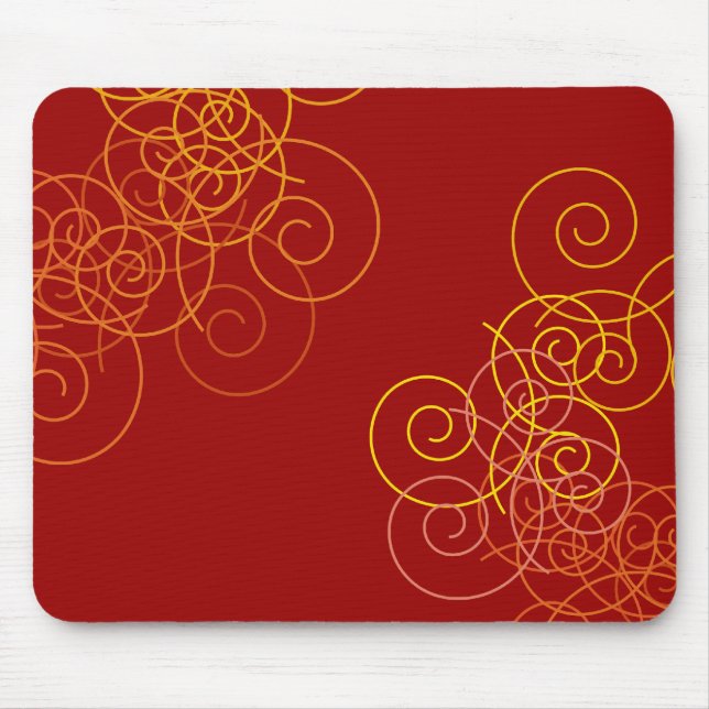 Circular pattern Mousepad (Front)