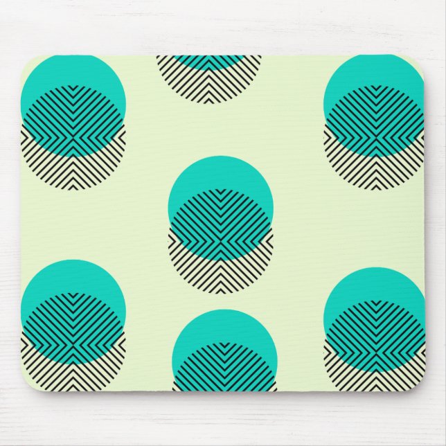 Circular Patterned Mousepad (Front)