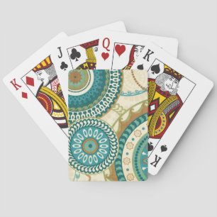 Circular Patterns Playing Cards
