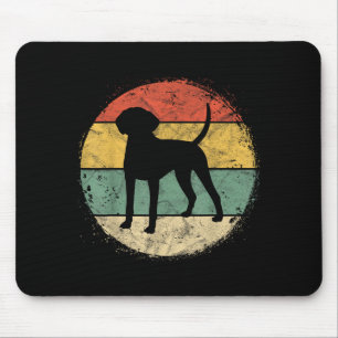 Circular Retro Dalmatian Owner Gift Parent Mouse Pad