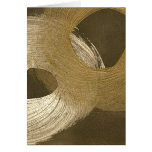 Circular Sandstorm in Tan and Dark Brown