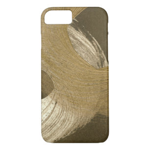 Circular Sandstorm in Tan and Dark Brown Case-Mate iPhone Case