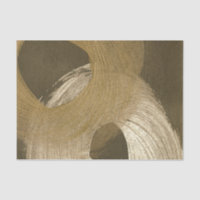 Circular Sandstorm in Tan and Dark Brown
