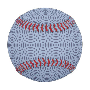 circular shapes seamless pattern baseball