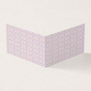 circular shapes seamless pattern business card