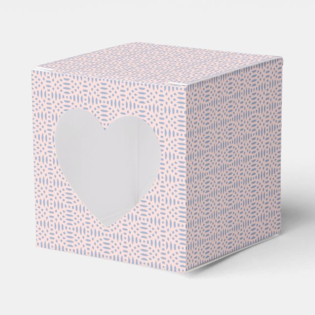 circular shapes seamless pattern favour box (Front Side)