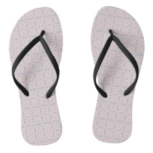 circular shapes seamless pattern jandals