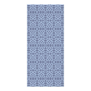 circular shapes seamless pattern rack card