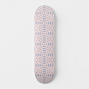 circular shapes seamless pattern skateboard