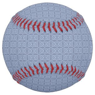 circular shapes seamless pattern softball
