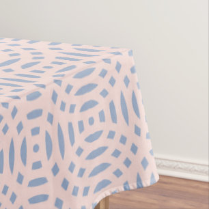 circular shapes seamless pattern tablecloth
