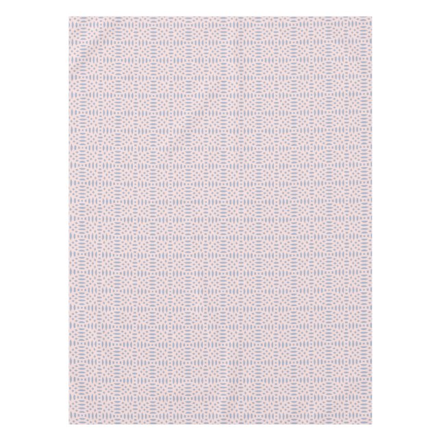 circular shapes seamless pattern tablecloth (Front)