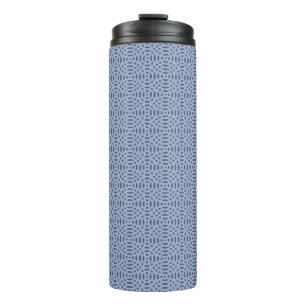 circular shapes seamless pattern thermal tumbler