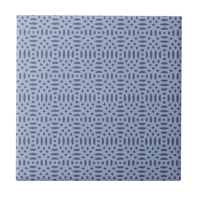 circular shapes seamless pattern tile (Front)
