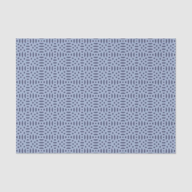 circular shapes seamless pattern tissue paper (Front)