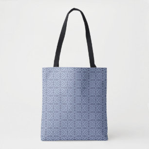 circular shapes seamless pattern tote bag