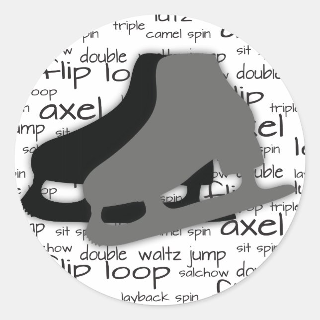 Circular Skating Sticker (Front)