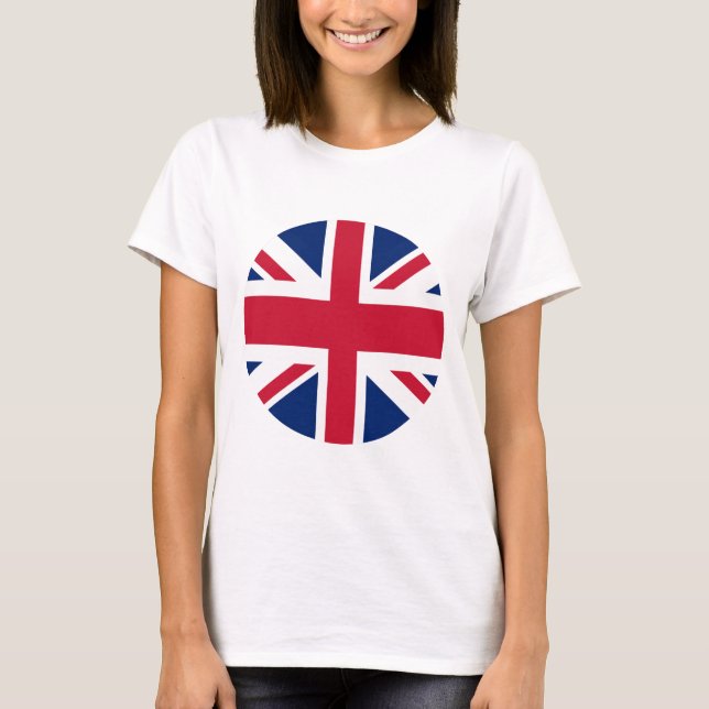 Circular Union Jack Women's T-shirt (Front)