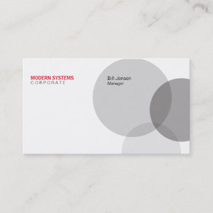 Circular Venn Business Card
