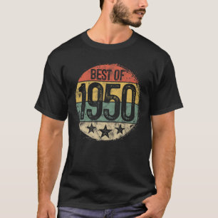Circular Vintage Best of 1950 73 Year Old Gift 73r T-Shirt
