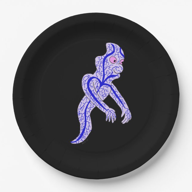 Circulatory ghost paper plate (Front)