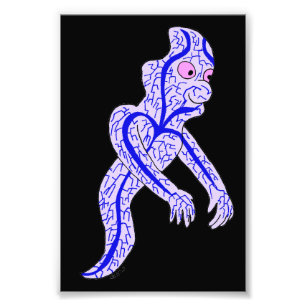 Circulatory ghost photo print
