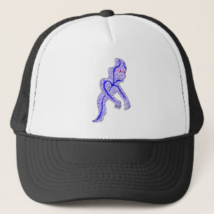 Circulatory ghost trucker hat