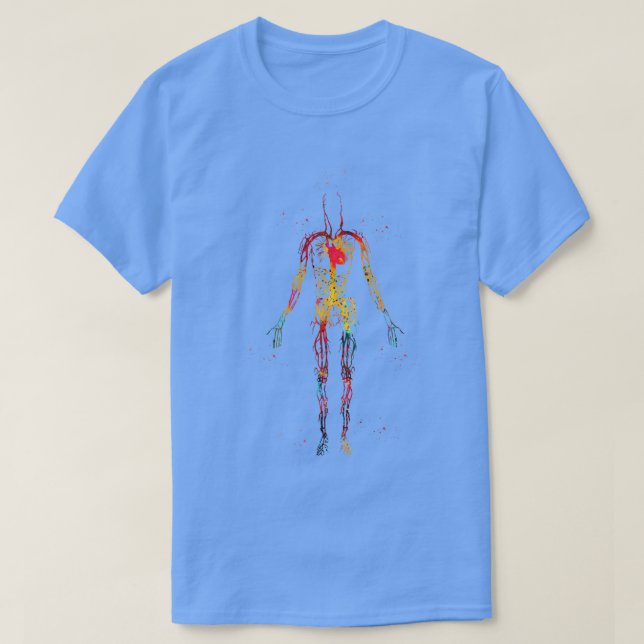 Circulatory system 1 T-Shirt (Design Front)