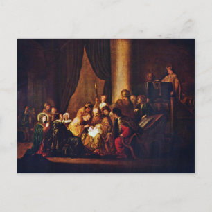 Circumcision Of Jesus By Wet D. Ä. Jacob Willemsz. Postcard