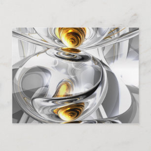 Circumvoluted Abstract Postcard