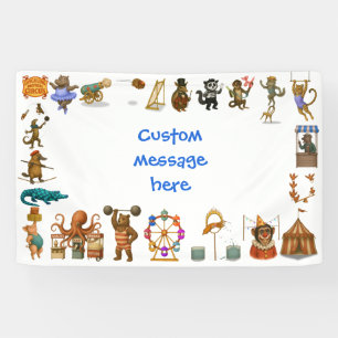Circus acts banner