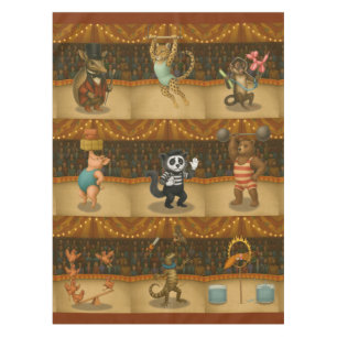 Circus acts Tablecloth
