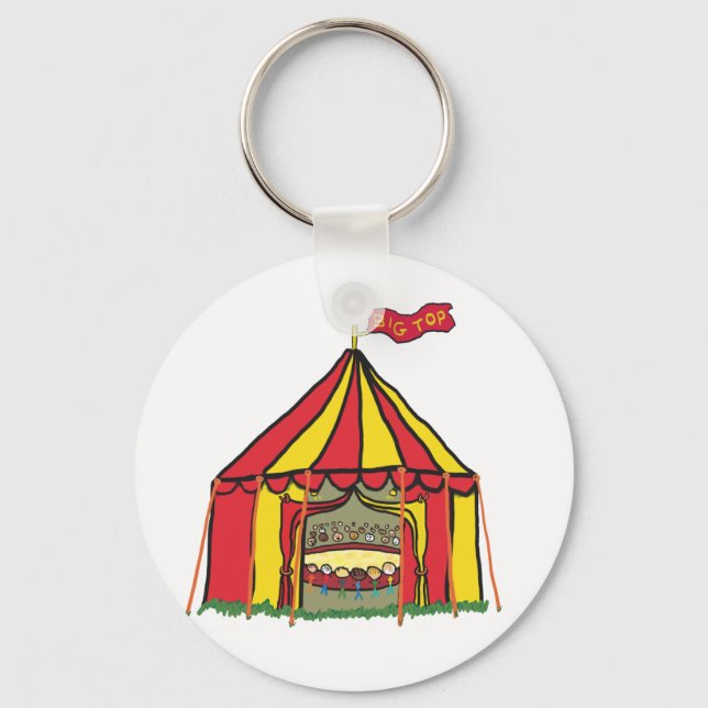 Circus Big Top Ten Key Ring (Front)