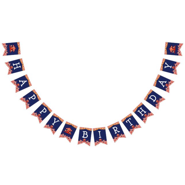 Circus Birthday Bunting (All)