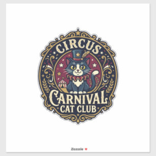 Circus Carnival Cat Cat Dad Gift Idea - Circus Car