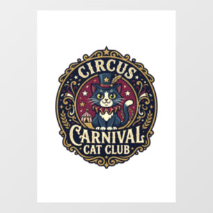 Circus Carnival Cat Cat Dad Gift Idea - Circus Car