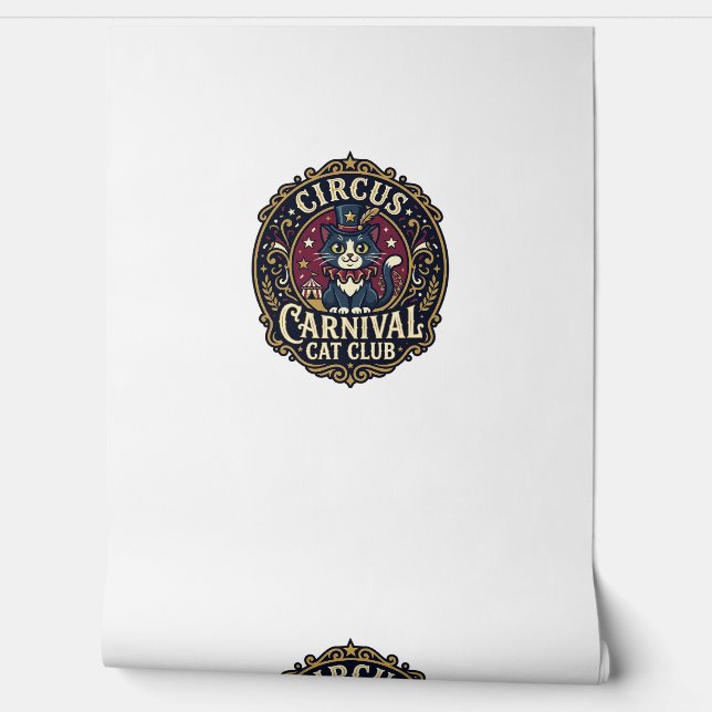 Circus Carnival Cat Cat Dad Gift Idea - Circus Car Wallpaper (Unrolling)
