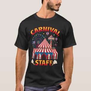 Circus Carnival Staff Birthday Party Ring Master C T-Shirt