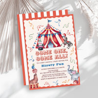 Circus Carnival Tent Animals Baby Shower