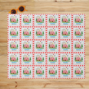 Circus Carnival Theme Birthday Party Wrapping Paper