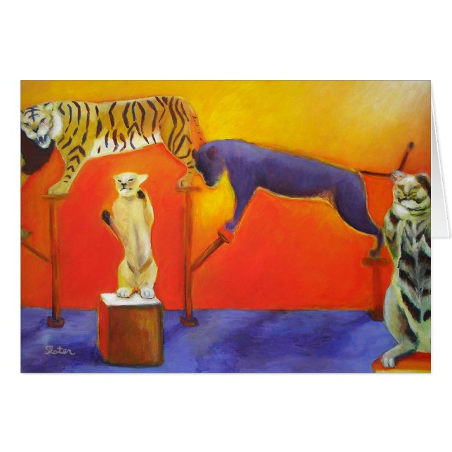 Circus Cats - Card (Front Horizontal)