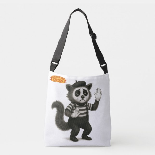 Circus civet mime crossbody bag (Front)