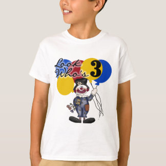 Circus Clown 3rd Birthday Tshirts and Gifts