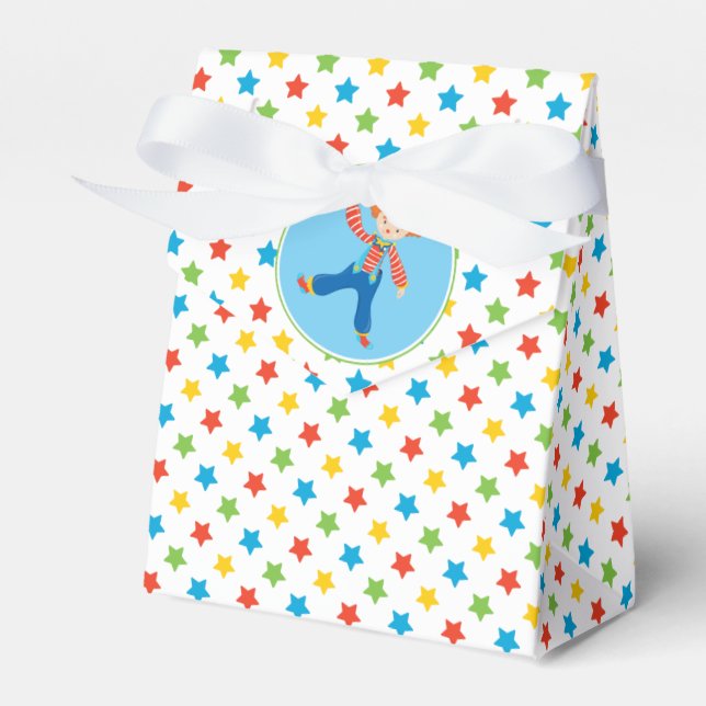 Circus Clown | Circus Theme Favour Box (Front Side)