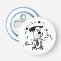 Circus Clown Juggler Juggling Illustration