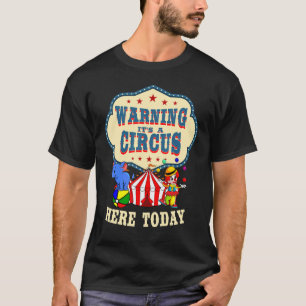 Circus Clowns Performers Carnival Tent T-Shirt